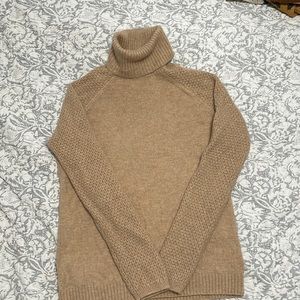 GAP Camel Cowl Neck Sweater